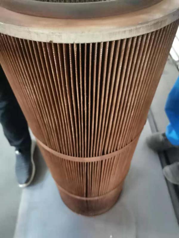 离子切割除尘滤芯现场